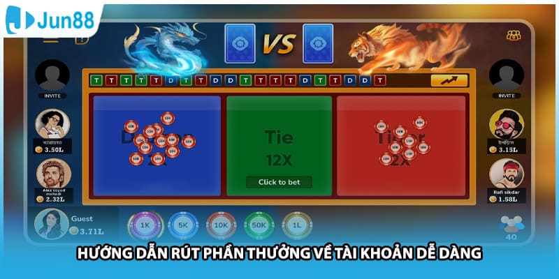 Hướng dẫn rút phần thưởng về tài khoản dễ dàng